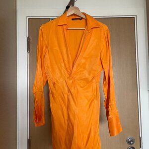 Orange Zara Dress